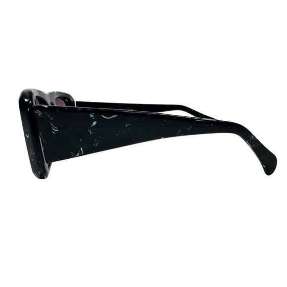 Vintage 80s 90s ULTRA Sunglasses Dynamic Decor Black Casino Hip Hop - Picture 2 of 8